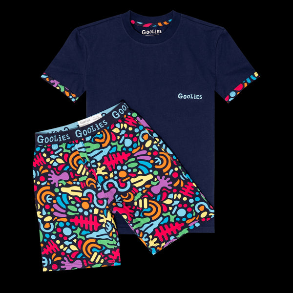 Goolies (Kids) Short Pyjamas - Jurassic - Shorts & T-Shirt