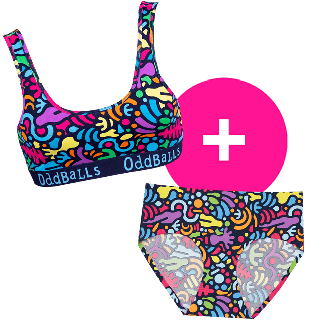 Jurassic - Women's Bralette and Full Seamless Bundle