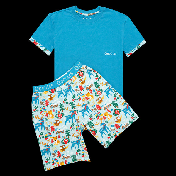 Goolies (Kids) Short Pyjamas - Lap Land - Shorts & T-Shirt