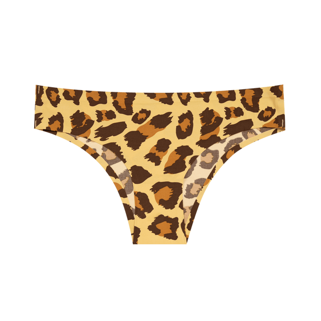 Leopard - Women's Bralette and Brazilian Seamless Bundle