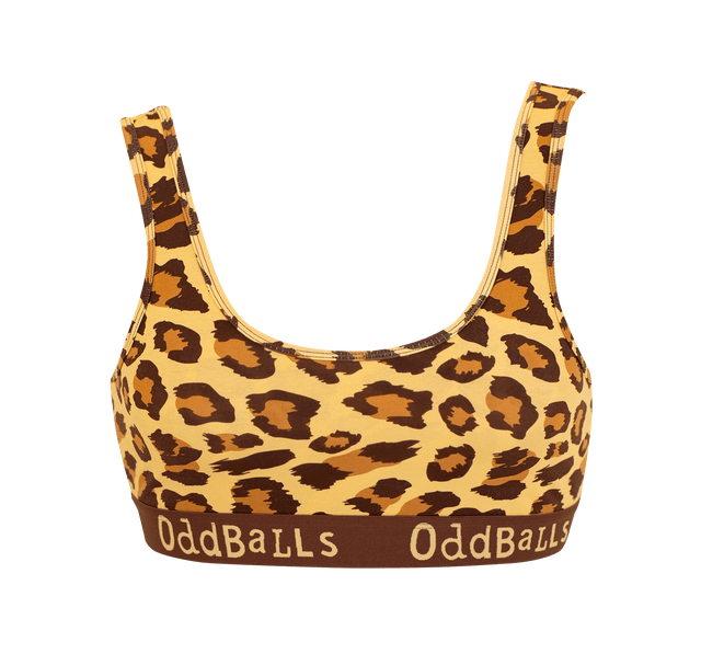 Leopard - Women's Bralette and Brazilian Seamless Bundle