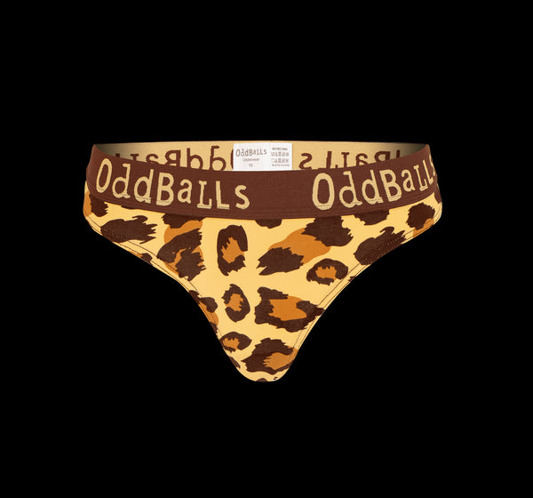 Leopard - Ladies Thong