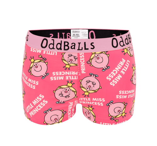 Little Miss Princess Pink - Damen Boxershorts