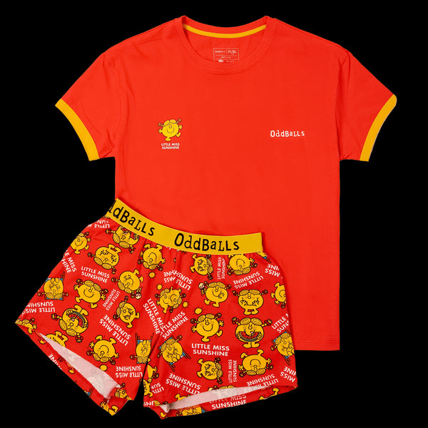 Womens Short Pyjamas - Miss Sunshine - Shorts & T-Shirt