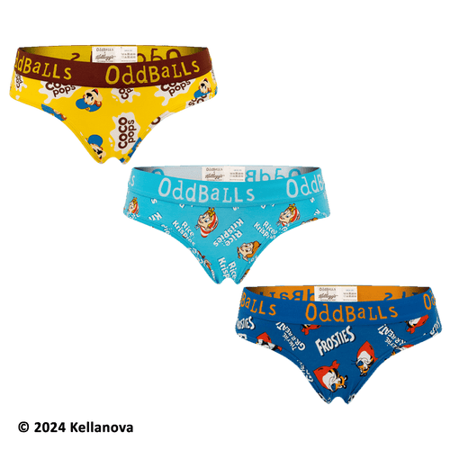 Kelloggs Variety Pack - Ladies Briefs 3 Pack