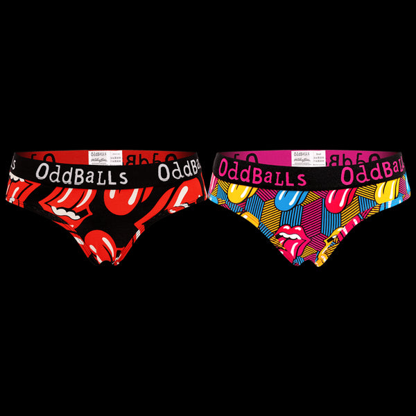 The Rolling Stones Bundle - Ladies Briefs 2 Pack Bundle