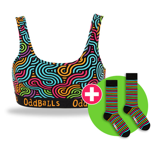 Ladies Bralette & Socks - Monthly Subscription