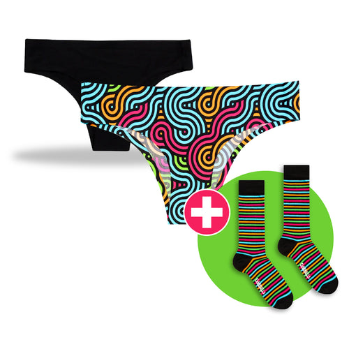 Ladies Seamless Underwear & Free Socks - Monthly Subscription