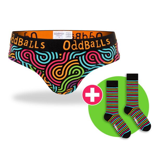 Ladies Briefs & Free Socks - Monthly Subscription