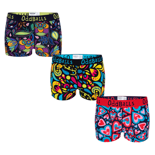 Chilled Out Bundle - Ladies Boxer Shorts 3 Pack Bundle