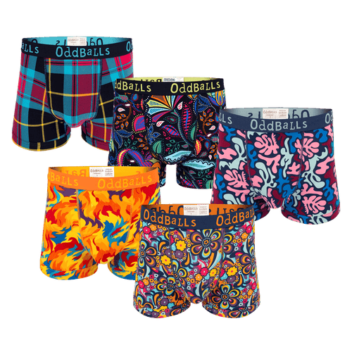 Cosy Bundle - Mens Boxer Shorts 5 Pack