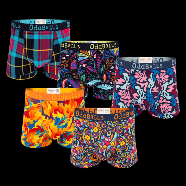 Love is in the Air Bundle - Mens Boxer Shorts 5 Pack