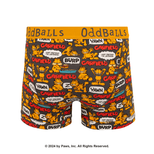 Garfield Grey - Mens Boxer Briefs