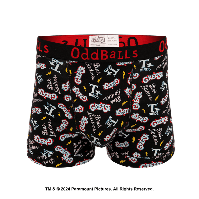 Grease - Black - Mens Boxer Briefs