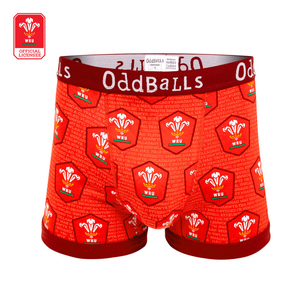 Welsh Rugby Union - Heim - Herren-Boxershorts