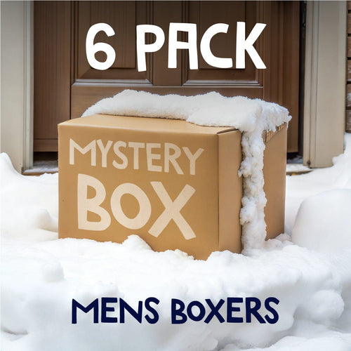 Mens Boxer Shorts Bundle - 6 Pack Mystery Box