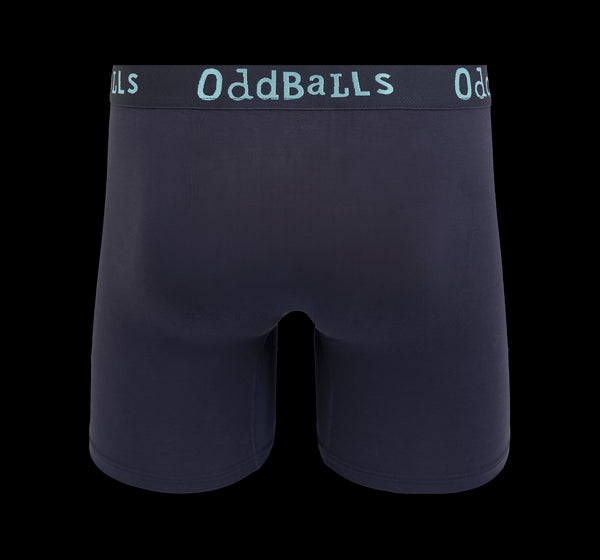 Midnight Bundle - Mens Bamboo Boxer Shorts 6 Pack Bundle