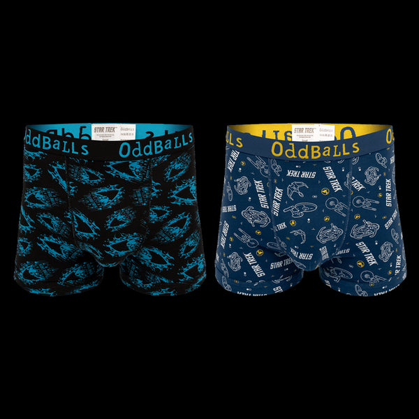 Star Trek Bundle - Mens Boxer Shorts 2 Pack Bundle