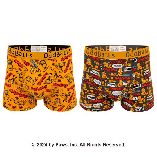 Garfield Bundle - Mens Boxer Shorts 2 Pack Bundle