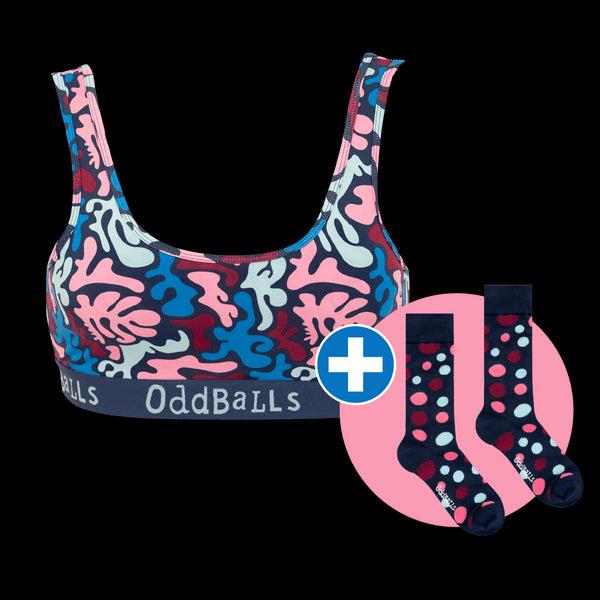 06 Month Pre-Paid: Ladies Bralette & Socks Subscription [G2]