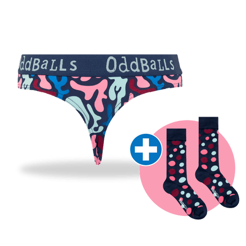 Ladies Thong & Free Socks - Monthly Subscription