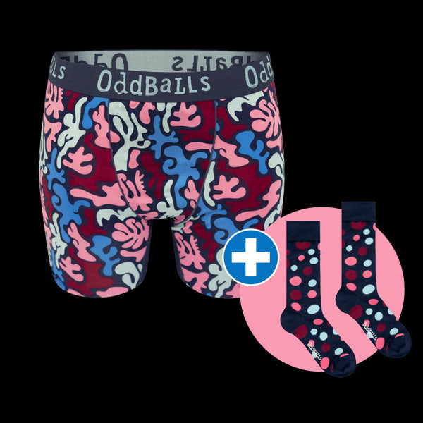 Ladies Bamboo Boxer Shorts & Free Socks - Monthly Subscription