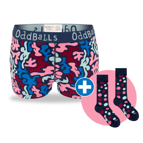 Ladies Boxer Shorts & Free Socks - Monthly Subscription