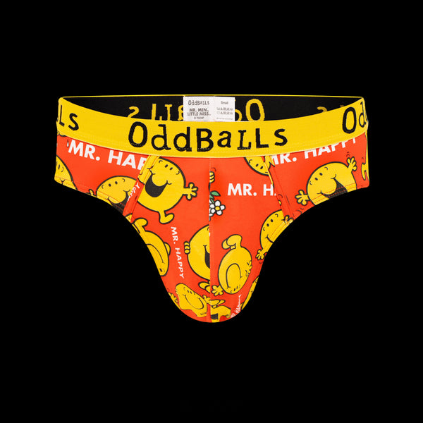 Mr Happy - Mr Men - Mens Briefs