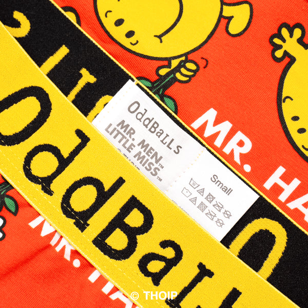 Mr Happy - Mr Men - Mens Briefs