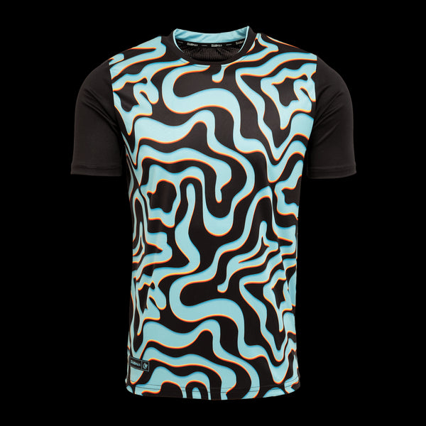 Neon Lava - Pattern - Mens Training T-Shirt