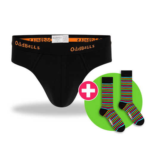 06 Month Pre-Paid: CLASSIC Subscription - MENS BRIEFS & Socks [G2]