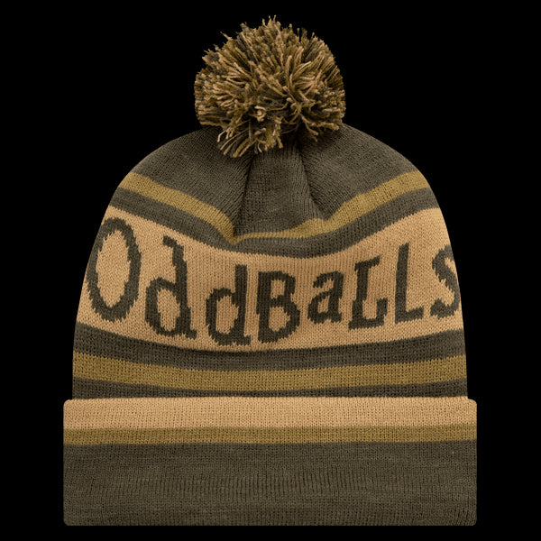 Green | Brown | Stone - Bobble Hat