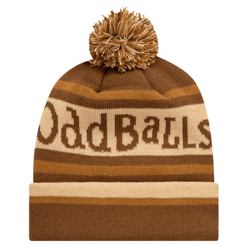 Brown | Stone | Cream - Bobble Hat