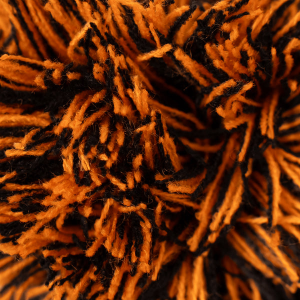 Orange | Black - Bobble Hat