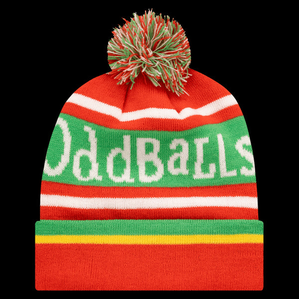 Red | Green | White | Yellow - Bobble Hat