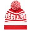 Cherry | White - Bobble Hat