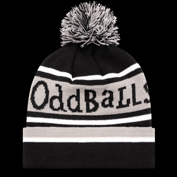 Black | Grey | White - Bobble Hat