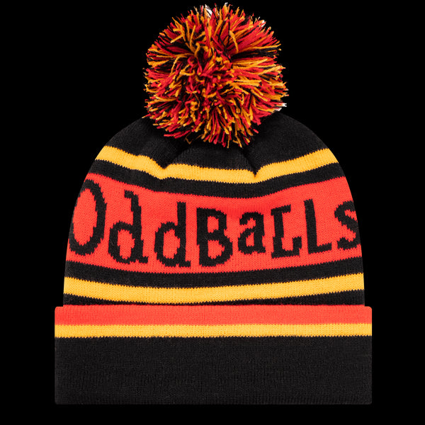 Black | Yellow | Red - Bobble Hat