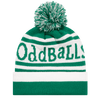 Green | White - Bobble Hat