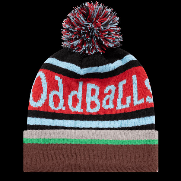 Black | Red | Sky | Grey | Brown - Bobble Hat