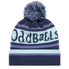 Charcoal | Mint | Purple - Bobble Hat