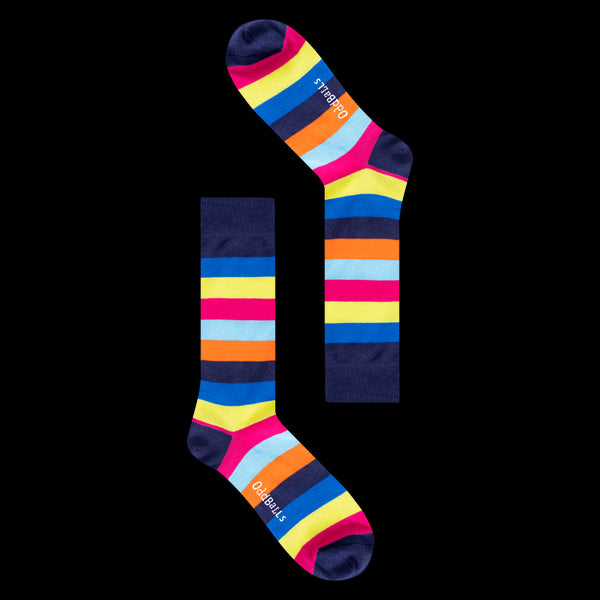 Orange Stripes - Socks