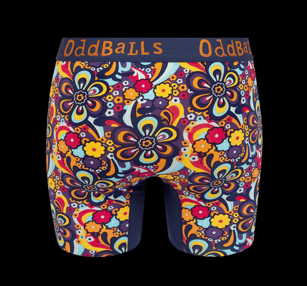 Peace and Love - Ladies Bamboo Boxers