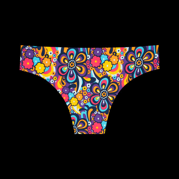 Peace and Love - Seamless Brazilian Briefs