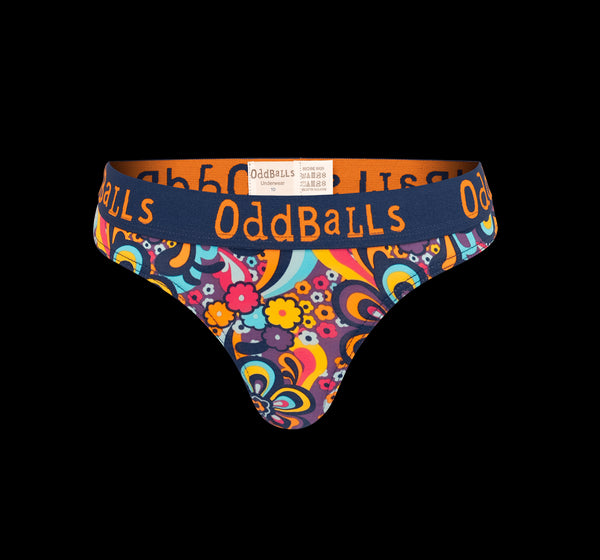 Peace and Love - Ladies Thong