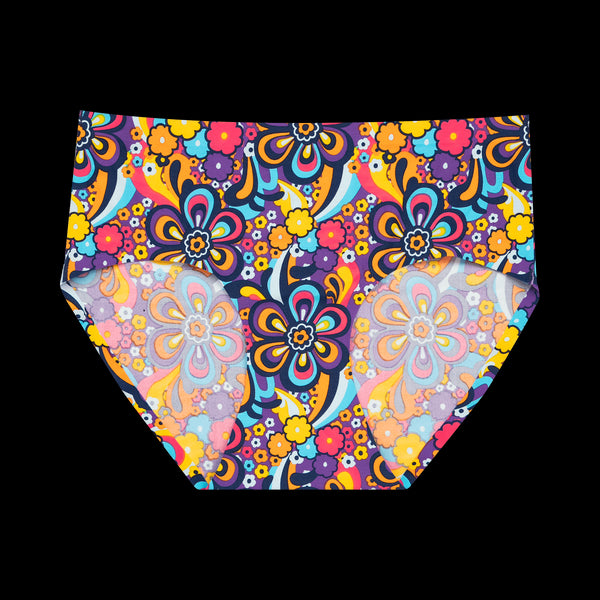 Peace and Love - Seamless Full Briefs