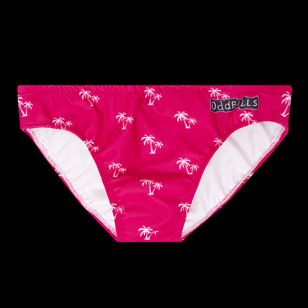 Palm Trees - Pink - Swimming Briefs