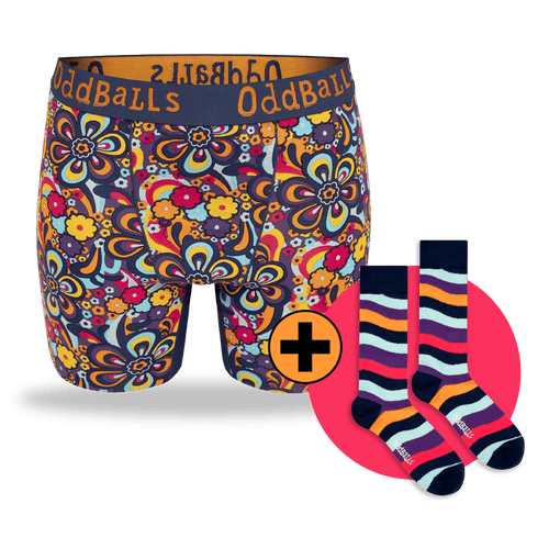 03 Month Pre-Paid: Ladies Bamboo Boxer Shorts & Free Socks - Monthly Subscription