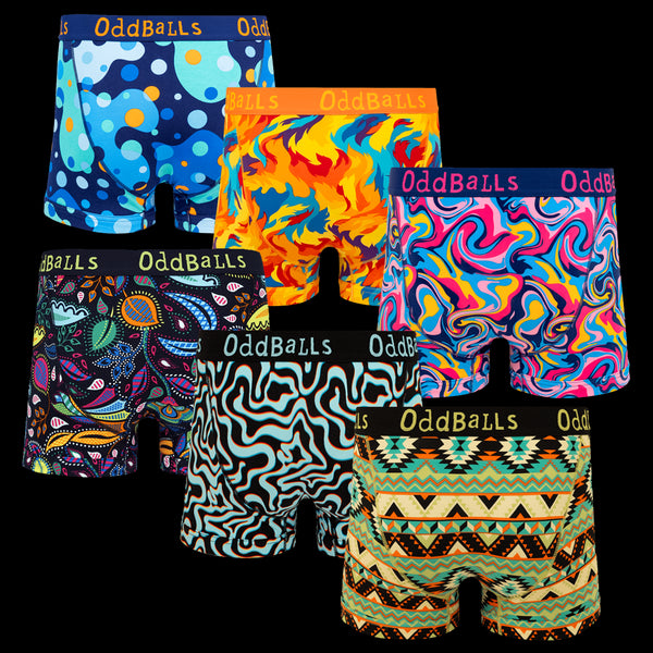 Pick & Mix Bundle - Mens Boxer Shorts 6 Pack