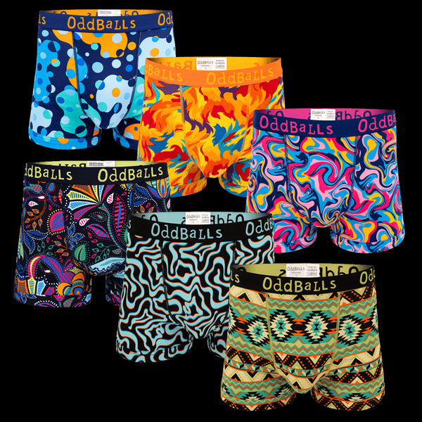 Pick & Mix Bundle - Mens Boxer Shorts 6 Pack